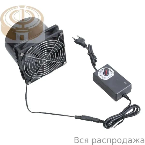 Вентиляционный канальный вентилятор 120мм 3000RPM с двойным шариковым подшипником и контроллером