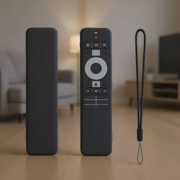 Подходит для Haier TV HTR U34G solar remote control силиконовый защитный чехол-черный