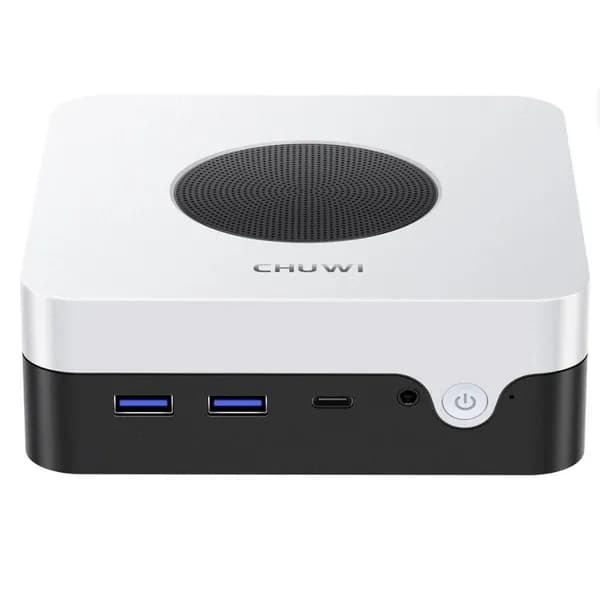 CHUWI Мини-ПК (Intel Core i3-1220P, RAM 8 ГБ, SSD 256 ГБ, Intel UHD Graphics, Windows), CWI556PI3, черный