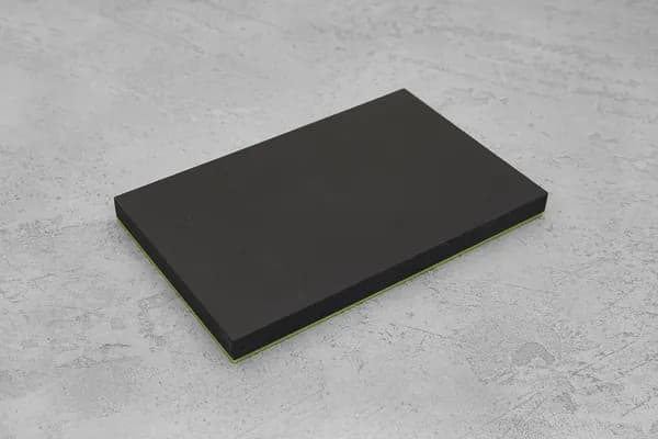 Микарта, плашка 130x80x8(+)мм, с салатовым спейсером 1,5мм