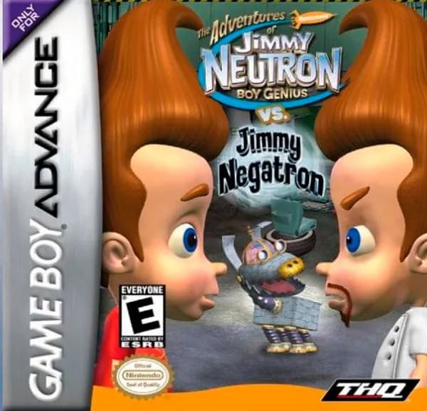 Jimmy Neutron vs. Jimmy NegatronGBA, рус.версия 32K-206