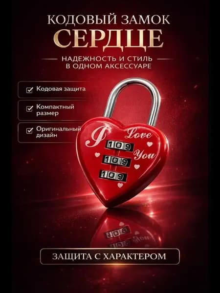 Замок для багажа для рюкзака и сумки