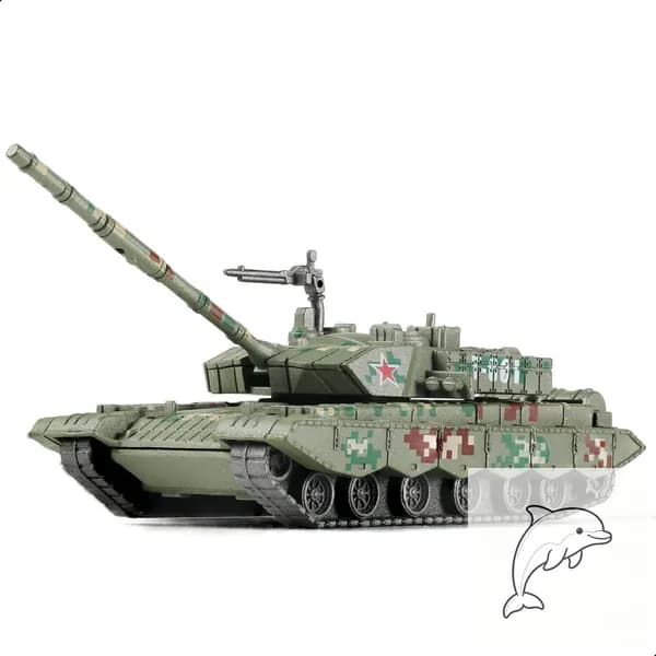 Модель танка типа 99, масштаб 1/72, быстрособирающаяся, китайская бронетехника, основной боевой танк типа 99, подарок для взрослых и детей (13 шт.)