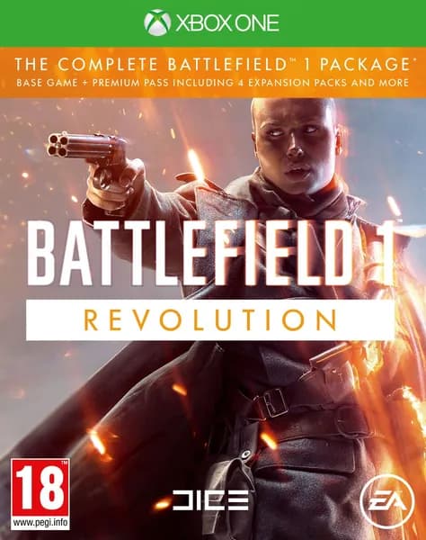 Игра Battlefield 1 Революция (Revolution) Complete Edition (The Complete Package) Xbox One Русская Версия Диск на Xbox One