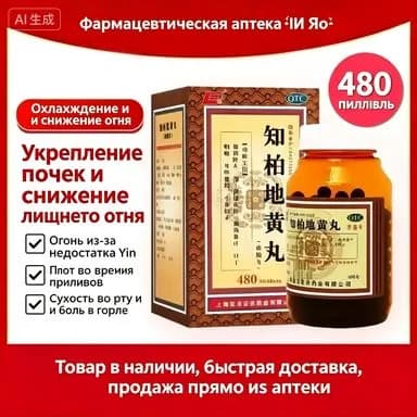 Чжи Бай Ди Хуан Вань, 480 пилюль