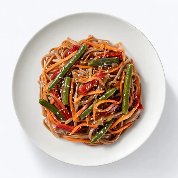 Лапша Соба с овощами 250 г, Ozon fresh