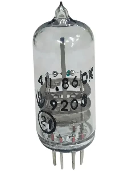 Кварцевый резонатор стекло, 411.86 ОК, 1шт.