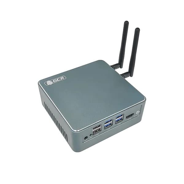 GCR GREEN CONE RETAIL Мини-ПК (Intel Core i5-1240P, RAM 8 ГБ, SSD 256 ГБ, Intel UHD Graphics, Windows), GCR-57339, серый металлик