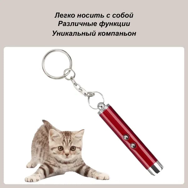Интерактивная Лазерная Игрушка Для Кошек, Активных Домашних Животных