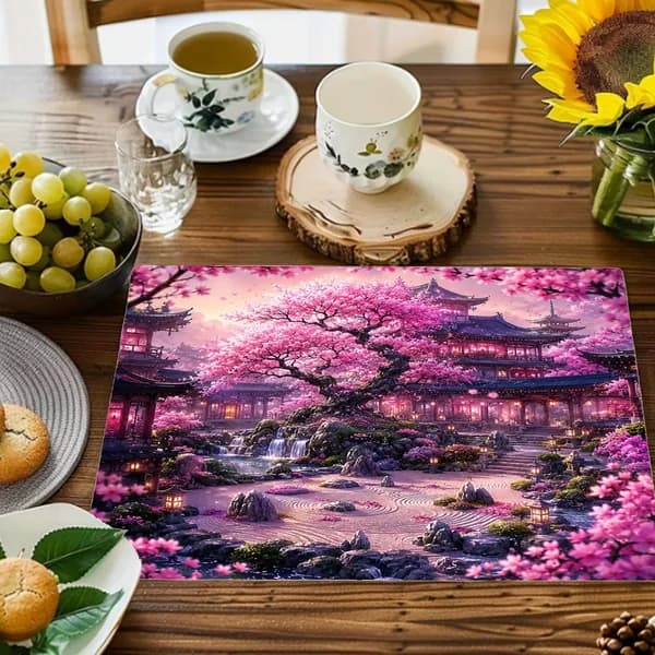 Салфетка сервировочная Искусственные материалы 32x42см, 1шт.