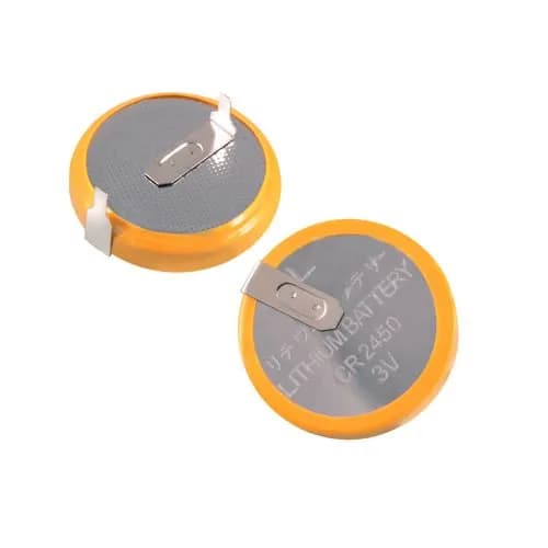 Батарейка 2шт. CR2450 с выводами под пайку - ROBITON PROFI CR2450 - HB5.5/20.5 3.0В