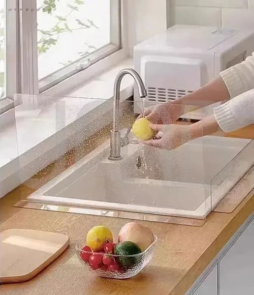 Защитный экран для раковины, 30.00 см х 17.80 см