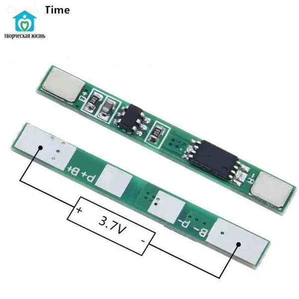 1S 3.7V 3A литий-ионная плата защиты батареи BMS PCM pcm для литиевой батареи 18650 3pcs