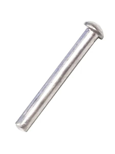 Заклепка 2x16 алюминиевая DIN 660 (ГОСТ 10299-80) с полукруглой головкой (10шт)