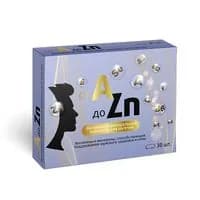 Витаминный комплекс A-Zn для мужчин (таблетки п/о 900 мг №30)
