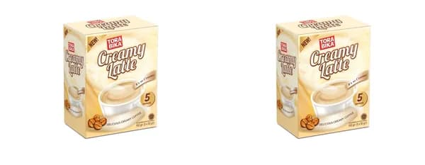 Torabika Кофейный напиток Creamy Latte,30 г,10 пак,2 упаковки
