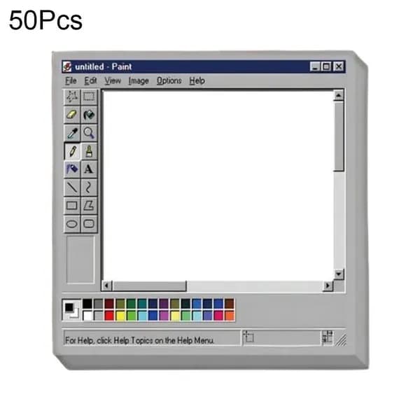 Этикетка для печати 7.5 x 7.5 см, 50 шт.