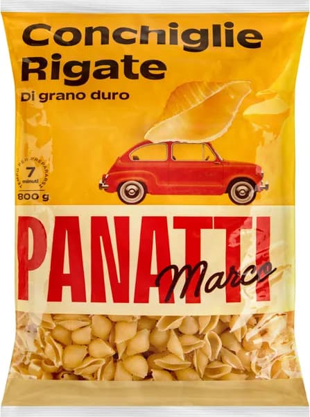 Макароны MARCO PANATTI Ракушки группа А высший сорт, 800г