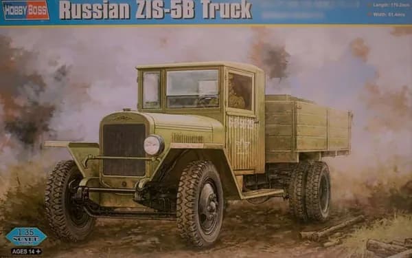 HOBBYBOSS 1/35 83886 Российский ЗИС-5Б сборная модель Грузовик