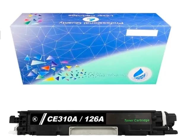 Совместимый картридж CE310A/CF350A/Canon 729 1.3K Black Aquamarine