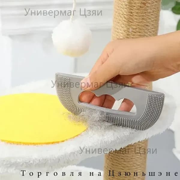 Кошачья щетка для удаления волос
