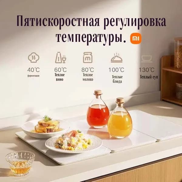 Складная подогреваемая доска для еды Xiaomi