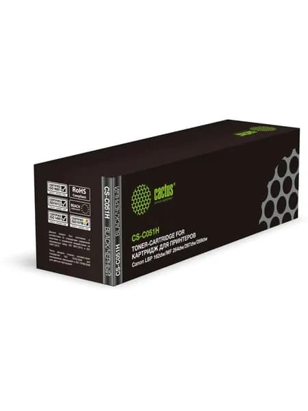 Картридж лазерный CACTUS CS-C051H black (CS-C051H)
