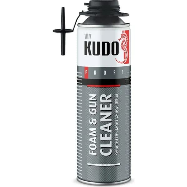 Очиститель монтажной пены KUDO FOAM&GUN CLEANER 650 мл KUPP06C