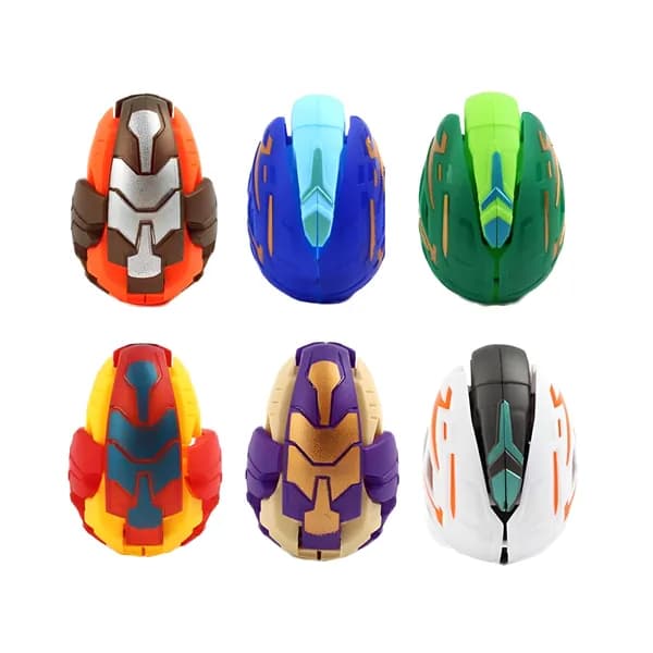 BESTSKY Игрушка-робот динозавр в яйце для детей, трансформируемая, обучающий подарок