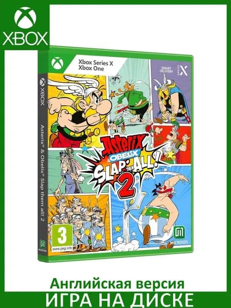 Игра Asterix and Obelix Slap Them All! 2 Xbox One, Series X Диск на Xbox Английская версия