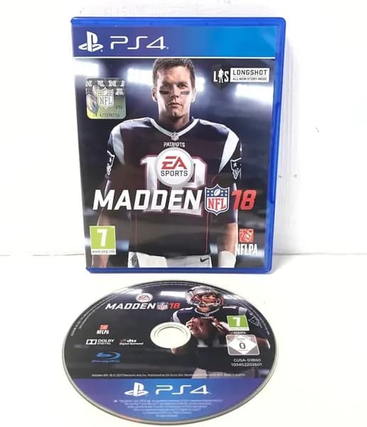 Игра Madden NFL 18. Издание на диске. Английская версия на ps4/ps5.