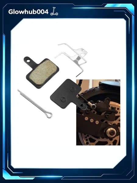 1 пара тормозных колодок Zoom, MT200/M315/M355/M395, резина, чёрный, 35*30.5мм, 25г