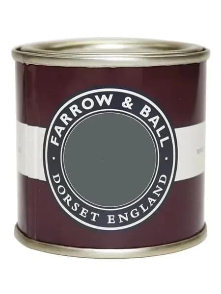 Краска для мебели и декора ультраматовая, меловая краска Farrow & Ball Estate Emulsion цвет 26 Down Pipe, 100 мл