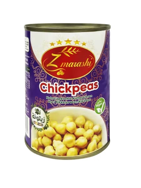 Нут консервированный / турецкий горох, "Zmarashi", Nohut, 400гр. Турция