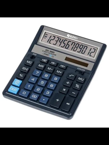 Калькулятор настольный Eleven SDC-888X-BL 12 разрядов дво