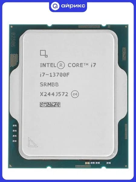 Процессор Intel Core i7-13700F LGA1700 (Raptor Lake, 16C/24T,2.1/5.2GHz, 30MB, 219W) OEM