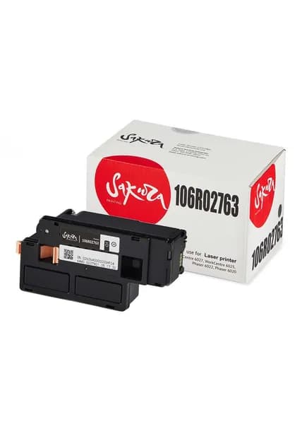 Картридж 106R02763 для Xerox Phaser 6020, 6022, WorkCentre 6025, 6027 2000 стр. черный