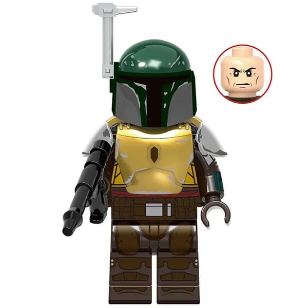 Фигурка Star Wars Звёздные Войны, мандалорец, конструктор