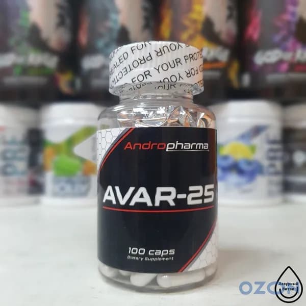 Анаболический комплекс AndroPharma Avar-25 100 caps 5