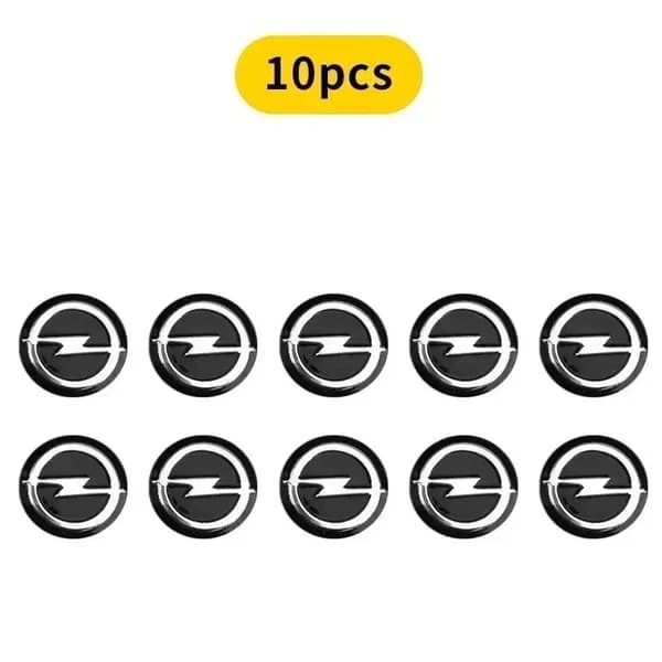 14-мм алюминиевая наклейка-эмблема для ключей автомобиля для Opel Meriva, Corsa, Astra, Vivaro, Signum, Insignia, Mokka, Adam, Combo, Junior