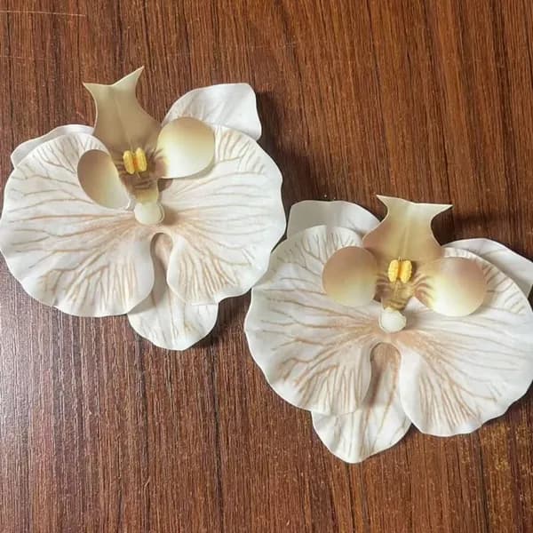 1 пара Сандалии с цветами Phalaenopsis