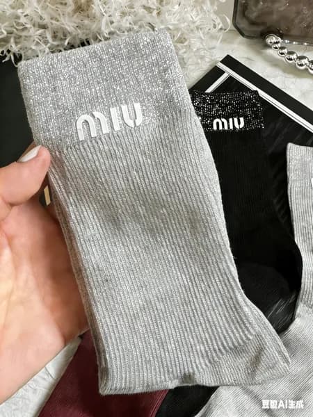 Носки Miu Miu женские, 1 пара
