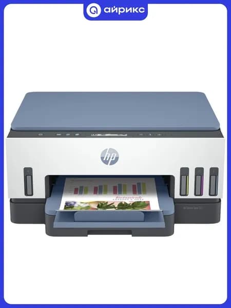 МФУ струйное HP Smart Tank 725, цветное, USB, WiFi, (28B51A), белый
