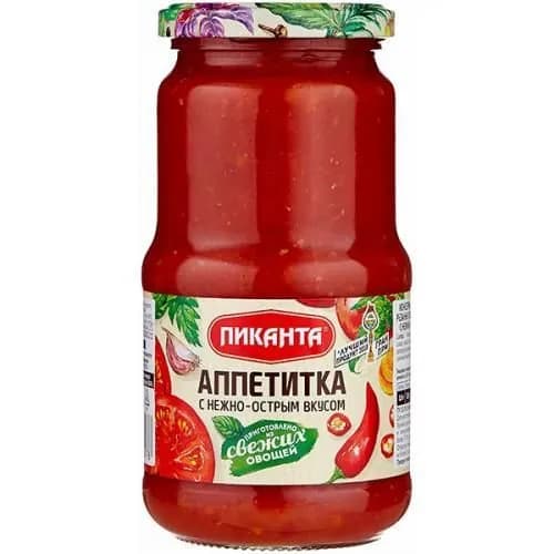 Аппетитка Пиканта с нежно-острым вкусом, 360 г