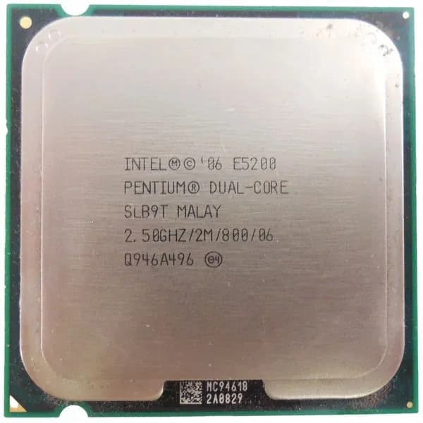 Intel Процессор INTEL PENTIUM E5200 OEM (без кулера)