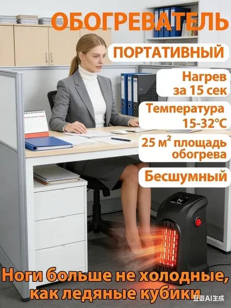 Обогреватель для дома электрический, тепловентилятор