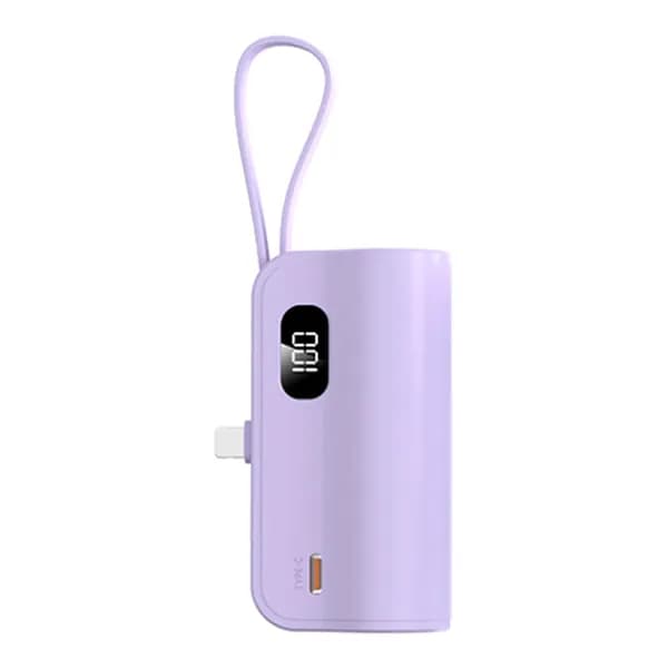 Портативный перезаряжаемый чехол PowerBank для батарей 1x21700 с LCD экраном и Type-C входом