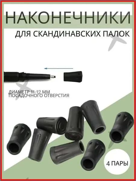 Аксессуары для треккинговых, скандинавских палок