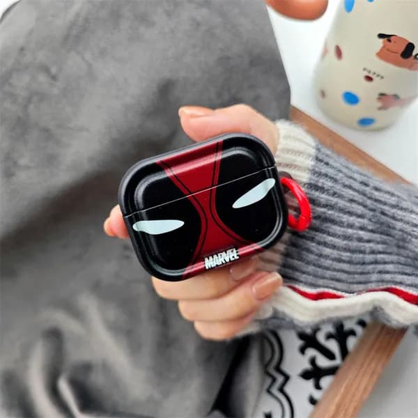 Чехол для Аирподс 3 / AirPods 3 мультик Deadpool Силиконовый чехол