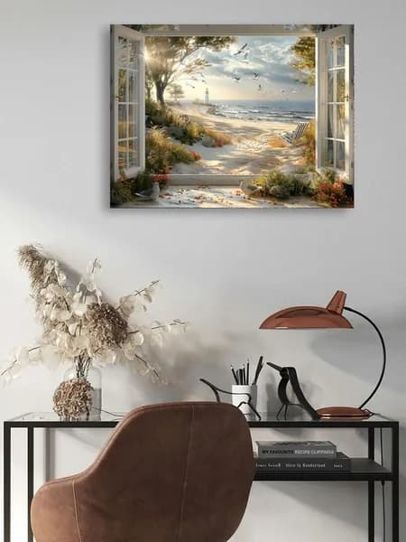 Картина "Печать струй" 40x30 см